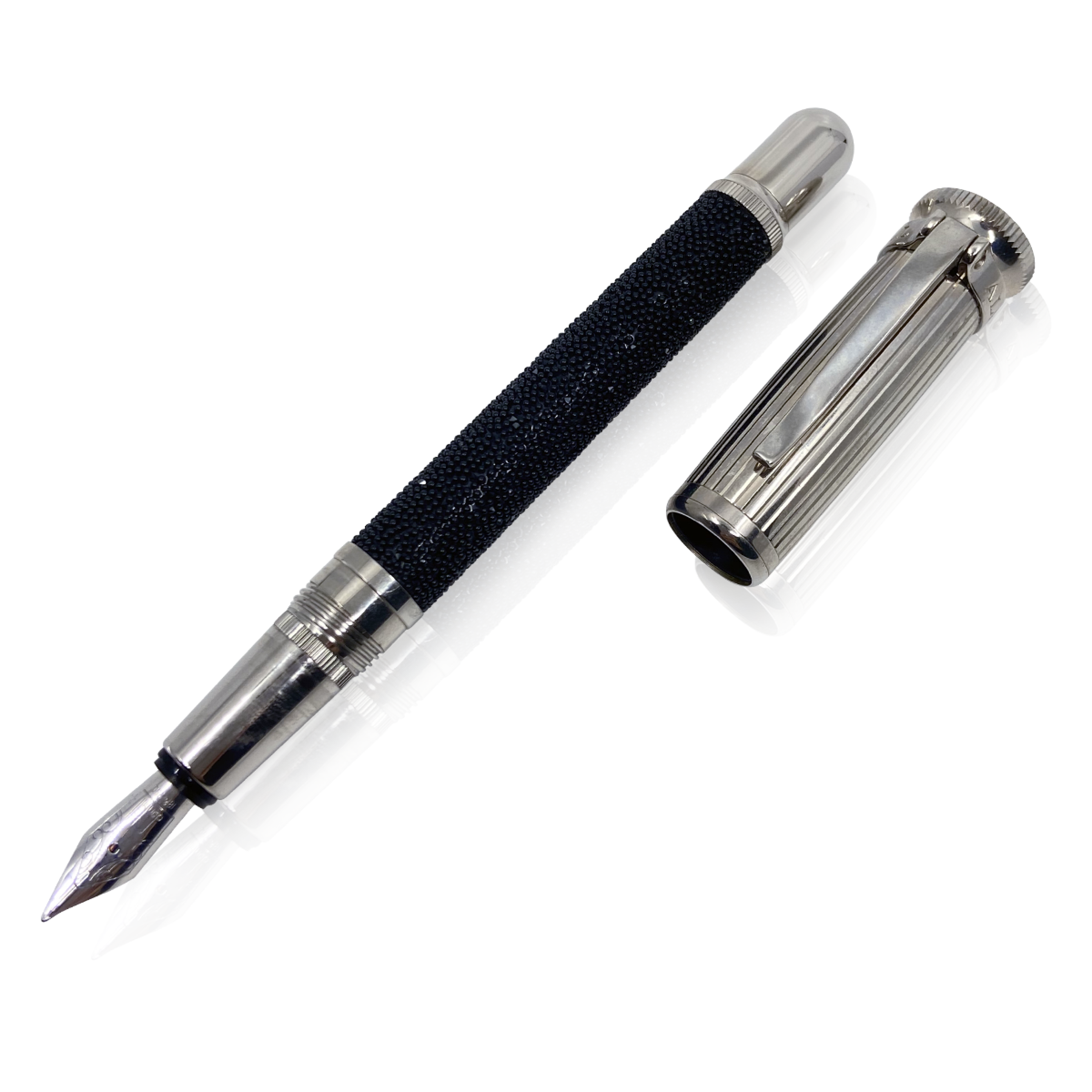 Alfred Dunhill Sentryman Swarovski Diamond Fountain Pen Available